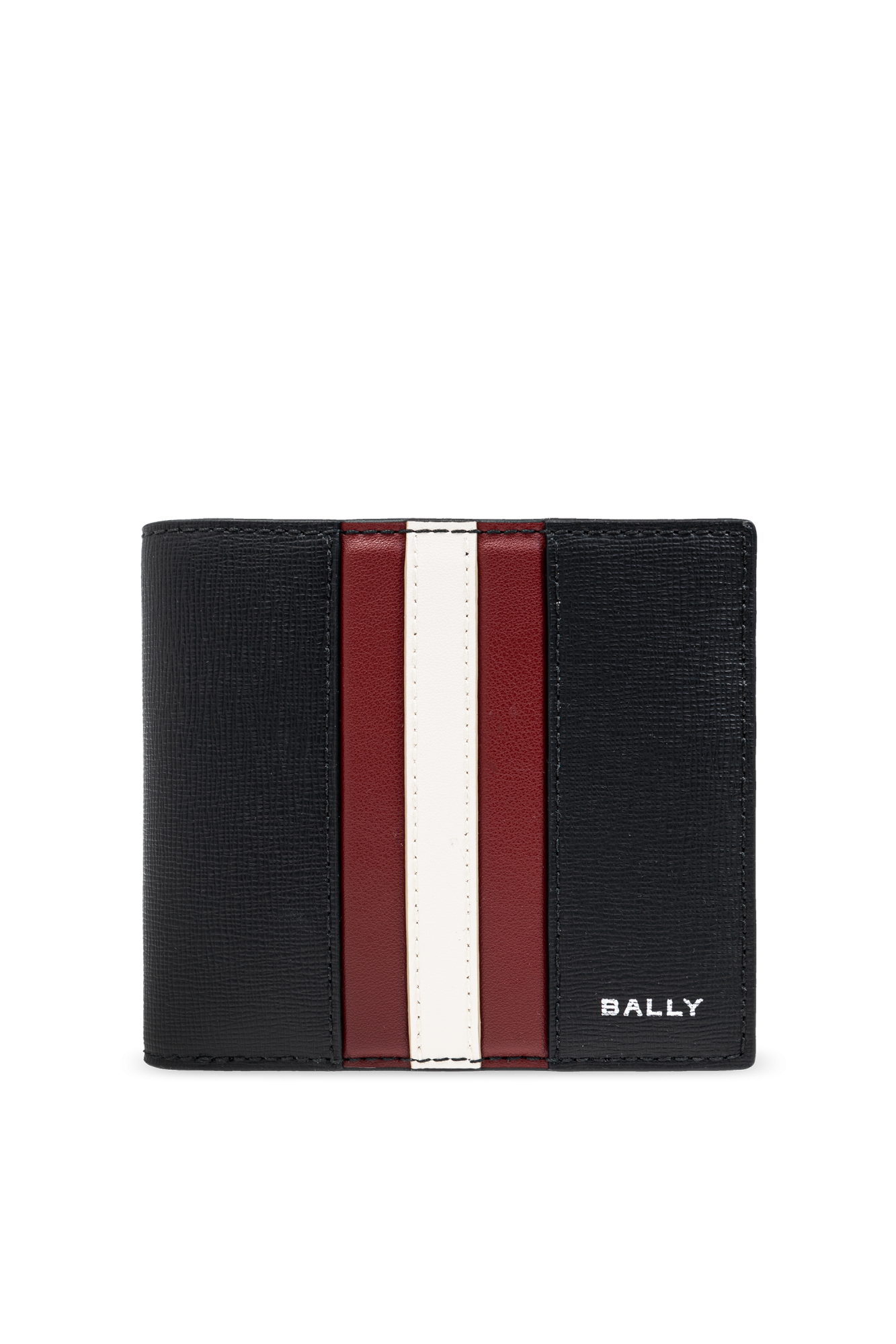 Black Leather wallet Bally Vitkac Australia